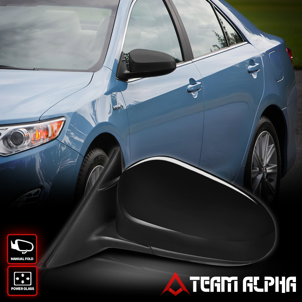 Fits 20122014 Toyota Camry [POWER] Left Side Manual Fold Factory Style