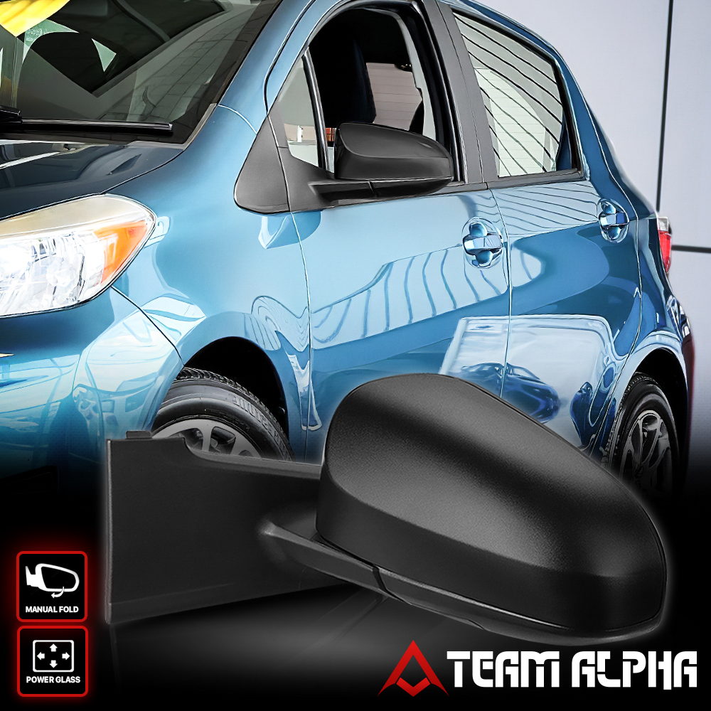 Fits 20122014 Toyota Yaris HB[POWER]Left Side Manual Fold Factory
